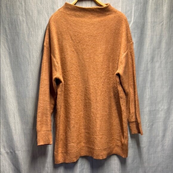 Joe Fresh and Gillian Harris collaboration Brown Cowl Neck Sweater size XL - Picture 1 of 9